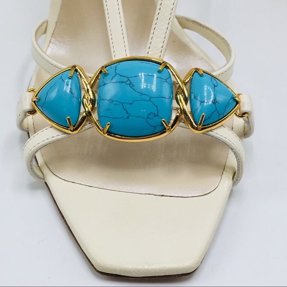 Christian Dior Piedra heel sandal 37.5 gemstone - Picture 6 of 8